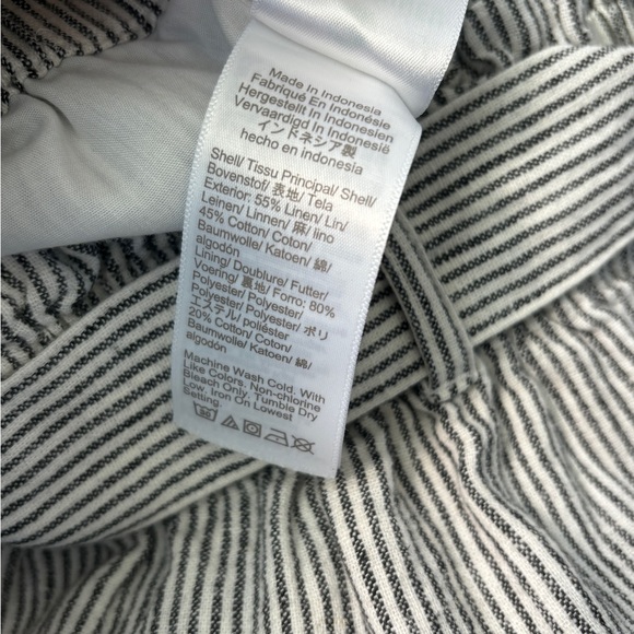 NWOT J. Crew Linen-Cotton Paper Bag Skirt - Picture 4 of 5